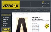 Jeans 4 U: Buy Jeans Online: Levi Jeans, Wrangler Jeans, Bleu Bolt Jeans, Lee Cooper Jeans,  Ben Sherman Jeans and many more jean brands to buy online