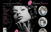 Victoria Charms - unique jewellery designer handmade vintage reinvented charm bracelets fashion necklace with charmscostume handbags